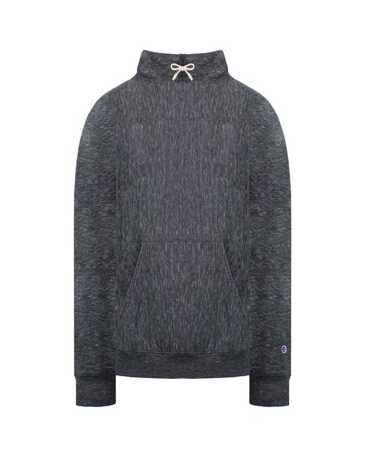 Champion Gray Plain Hoodie Cotton for men