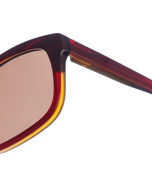 Zen Brown Rectangular Shaped Acetate Sunglasses Z419 for men