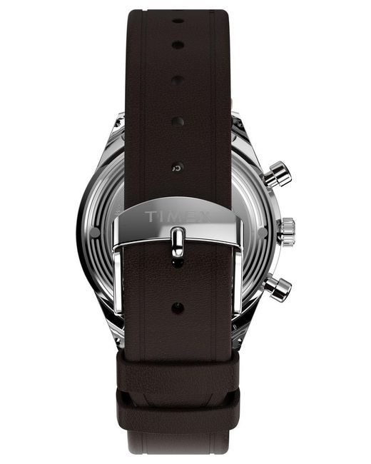 Timex Black Marlin Jet Watch Tw2Y24700 Leather for men