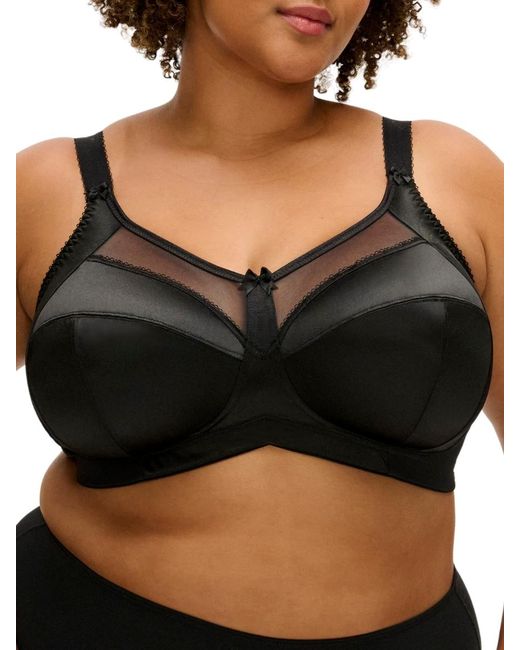 Goddess Black Keira Wireless Bra