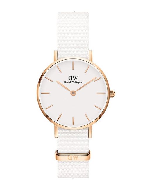 Daniel Wellington Metallic Dw00100313 Petite Dover Rose 28Mm Watch