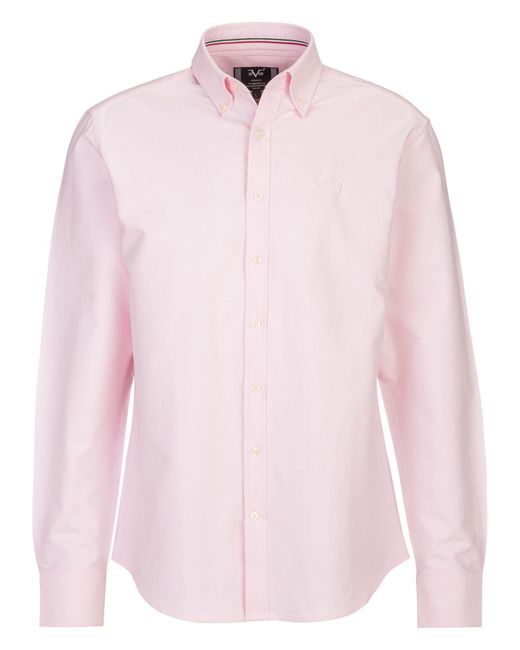 19V69 Italia by Versace Overhemden Rocco in het Pink voor heren