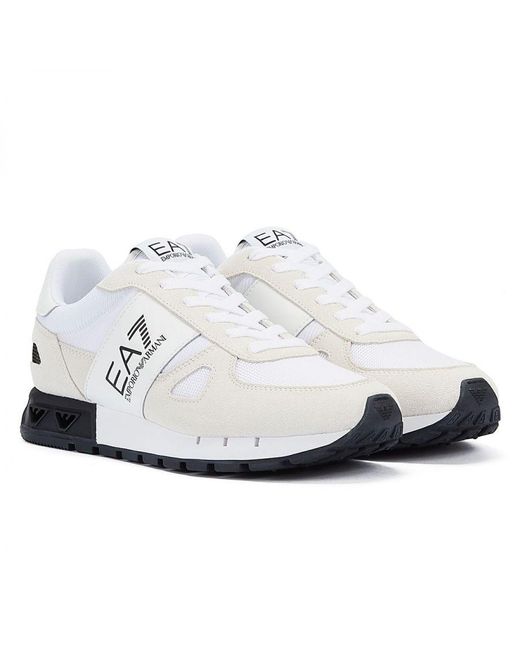 EA7 White Legacy / Trainers Suede for men