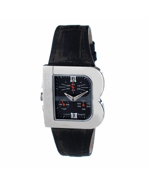 Laura Biagiotti Black Ladies Watch Quartz Stainless Steel