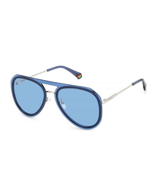 Polaroid Blue Pld-6151-G-S-Pjp Pld 6151 G S 59 Pjp Sunglasses for men