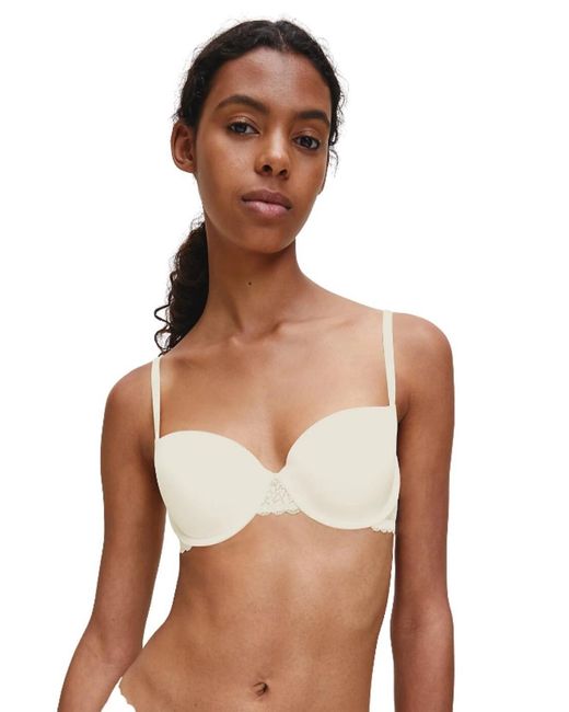 Calvin Klein Brown 000Qf5146E Ck Flirty Balcony Bra