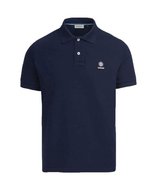 Sandbanks Blue Badge Logo Polo Shirt for men
