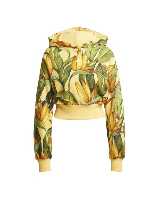 Adidas Yellow X Farm Hoodie