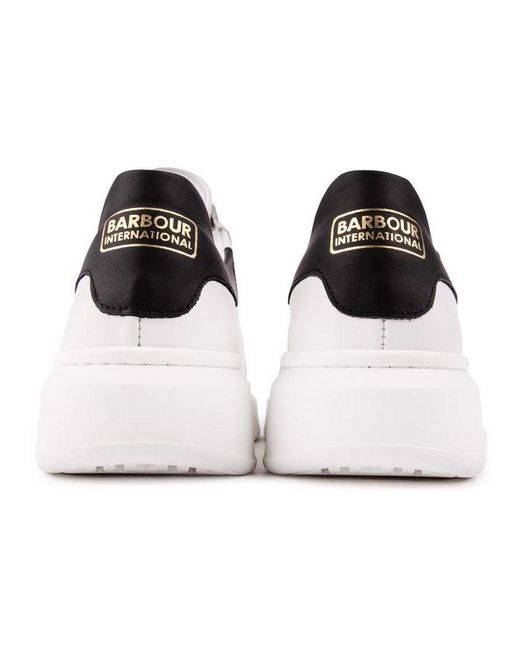 Barbour International Amanza Sneakers in het White voor heren