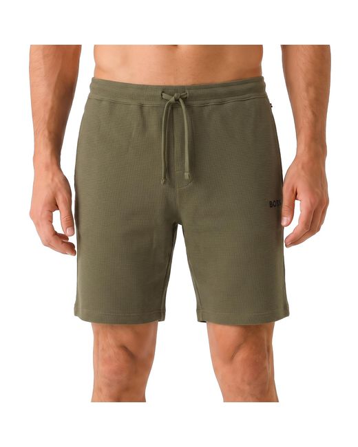 Boss Green Cotton Sports Shorts 50535884 for men