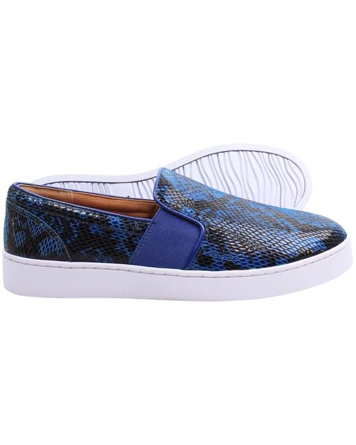 Vionic Demetra Snake Shoes in Blue Lyst UK