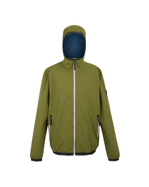 Regatta Green Rehan Waterproof Jacket (Nephrite) for men