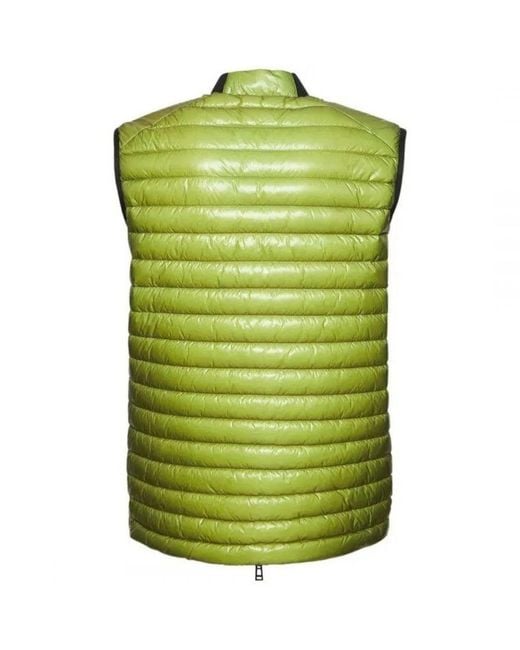 Belstaff Green Airframe Neon Shiny Gilet Down Filled Jacket Polyamide for men