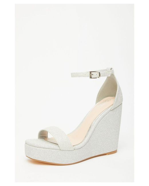 Quiz white hotsell wedges