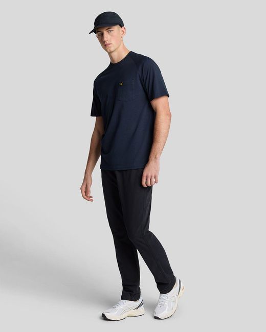 Lyle & Scott Blue Five Pockets Chino for men