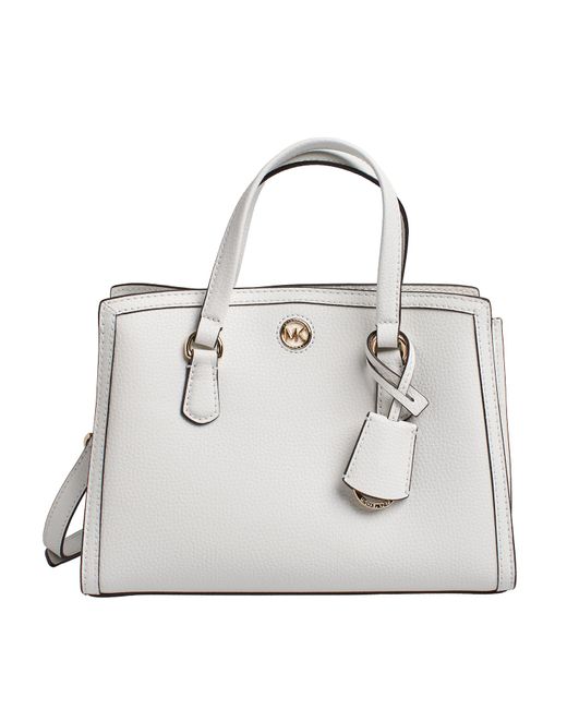 Michael Kors White Chantal Messenger Bag 30F2G7Cm1T