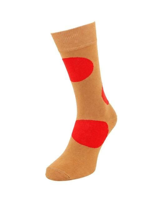 Happy Socks Red 4-Pack Christmas Cracker Gift Set Cotton for men