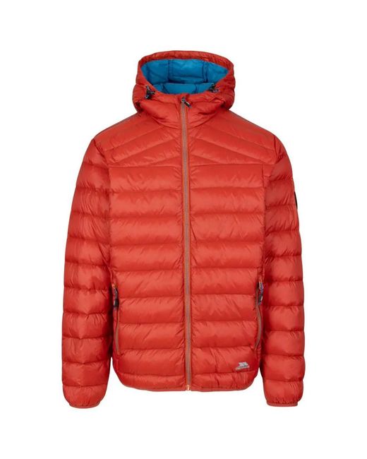 Trespass Red Whitman Ii Down Jacket (Salsa) for men
