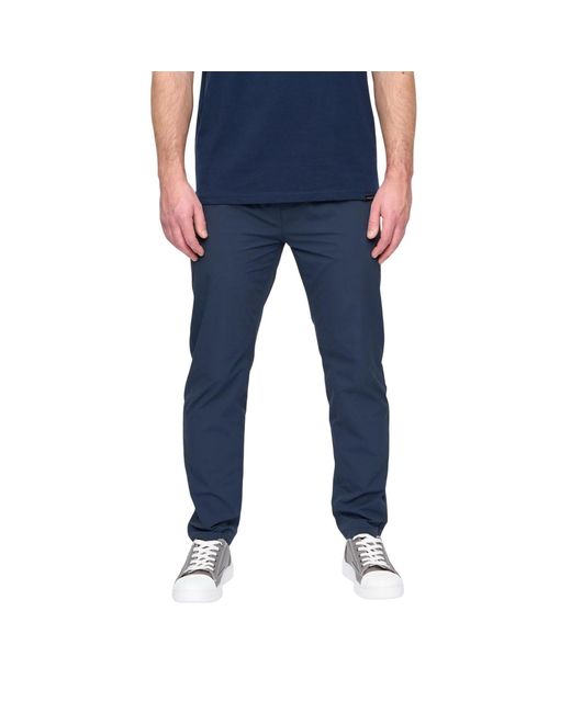 Duck and Cover Blue Limatar Trousers for men