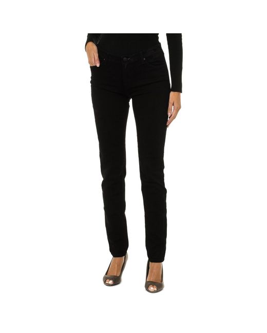 Armani Black Long Stretch Denim Pants 6Y5J28-5D2Rz