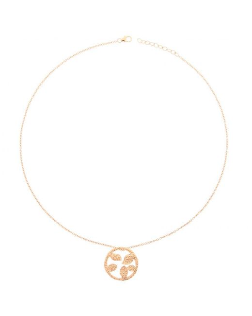 Orphelia Metallic 925 Sterling Chain With Pendant