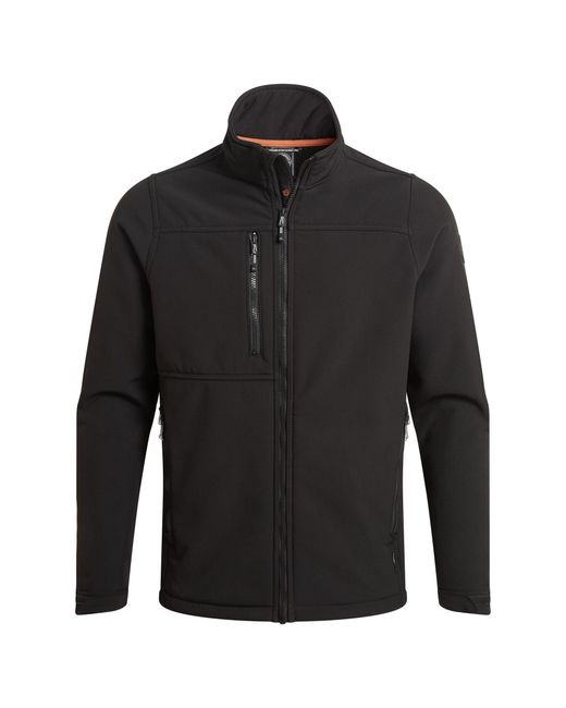 Craghoppers Black Whitby Soft Shell Jacket for men