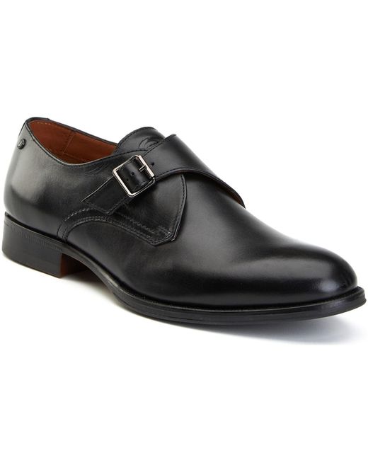 Base London Faraday Herrenschuhe Aus Schwarzem Leder in Black für Herren