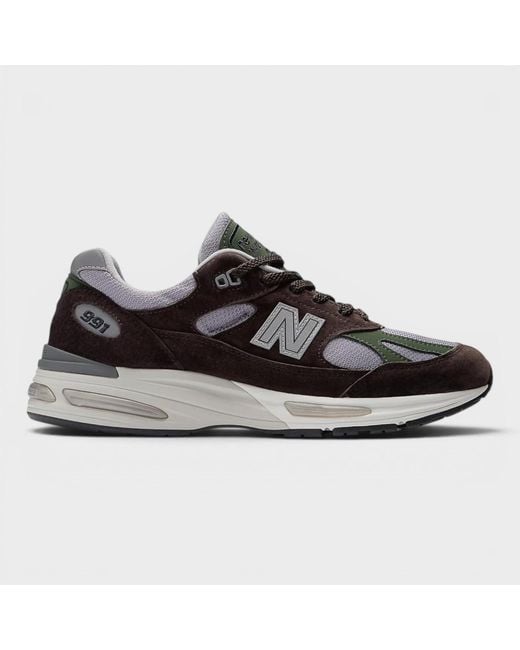 New Balance Black 991V2 Miuk Essentially Offbeat Pack Rubber