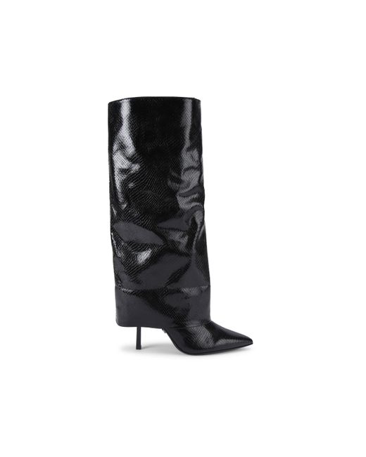 Carvela Kurt Geiger Black Boots Passion Cuff