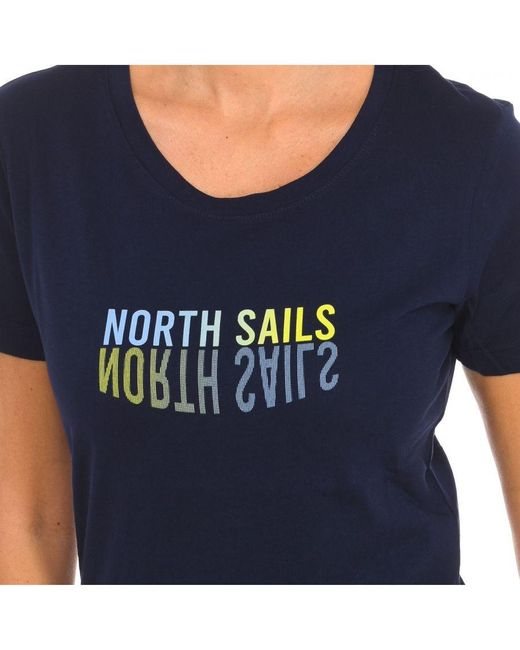 North Sails T-shirt Met Korte Mouwen 9024290 in het Blue