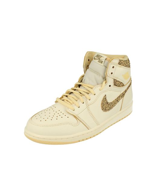 Nike Black Air Jordan 1 Retro Hi Og Craft Basketball Trainers for men
