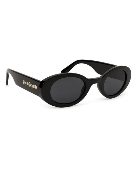 Palm Angels Black Accessories Gilroy Rectangle Sunglasses for men