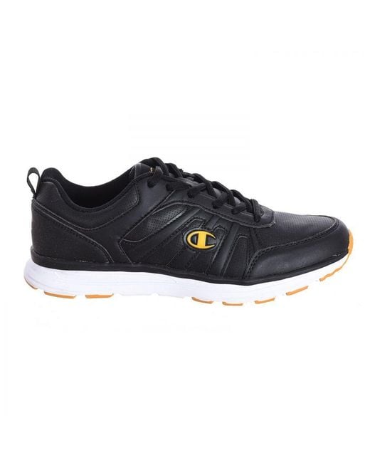 Champion Black Gal Sports Shoe With Lace Closure S10855