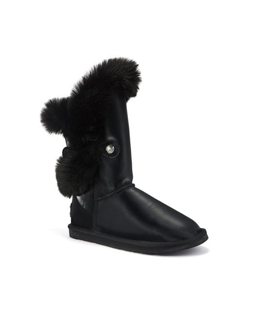 Australia Luxe Black Nordic Short Satin