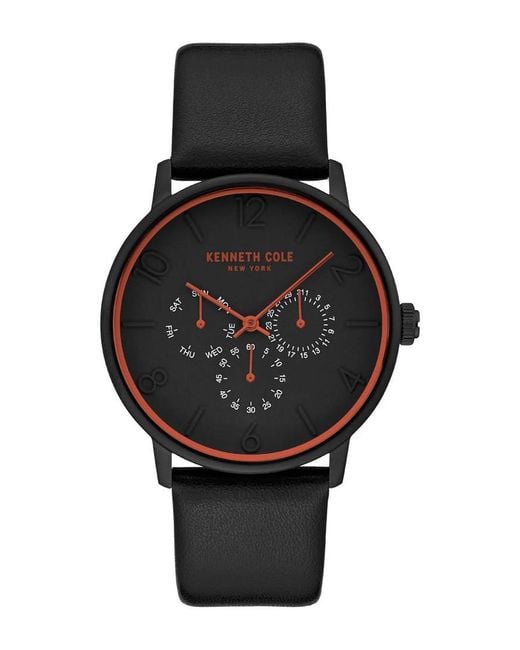 Kenneth Cole Black Kc51039006 Dress Sport Watch for men
