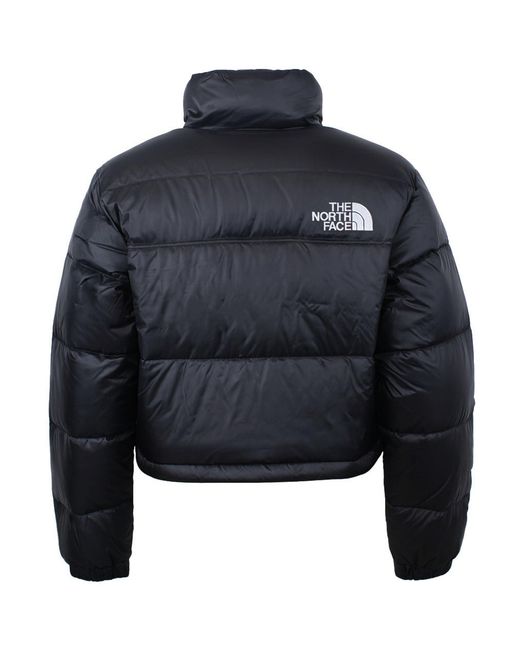 The North Face Black Nuptse Short Jacket Nylon