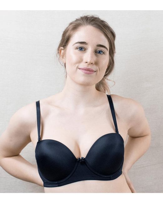 Pour Moi Blue St Tropez Strapless Bra