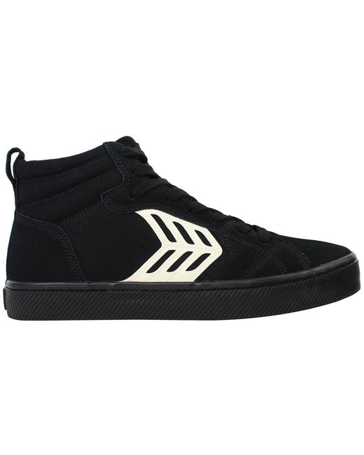 CARIUMA Black Catiba High Pro Skate Plimsolls