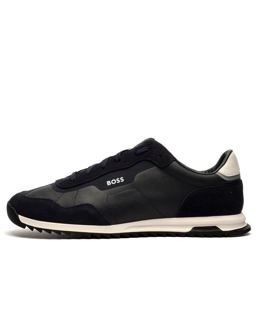 Boss Black Zayn Low Itsd Leather Trainers for men