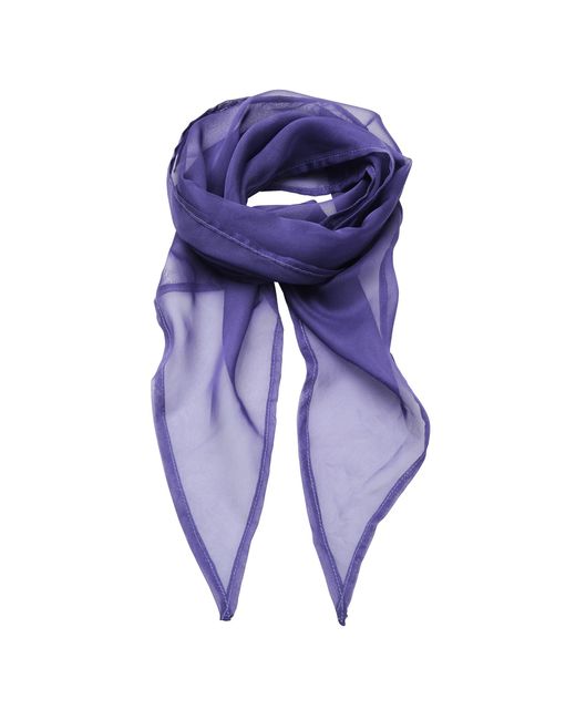 PREMIER Purple Ladies/ Work Chiffon Formal Scarf