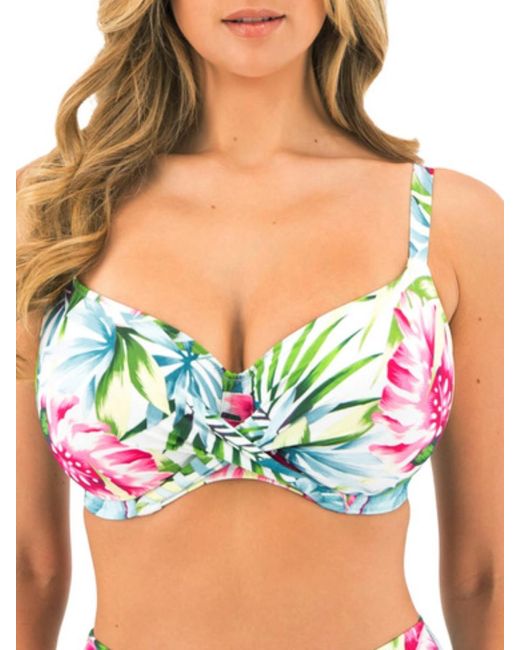Fantasie Green Langkawi Full Cup Bikini Top