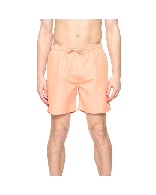 Crosshatch Pink Wabasso Swim Shorts for men
