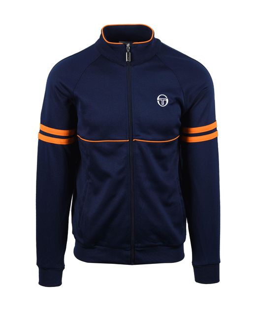 Sergio Tacchini Blue Orion Track Jacket Maritime/ Pepper for men