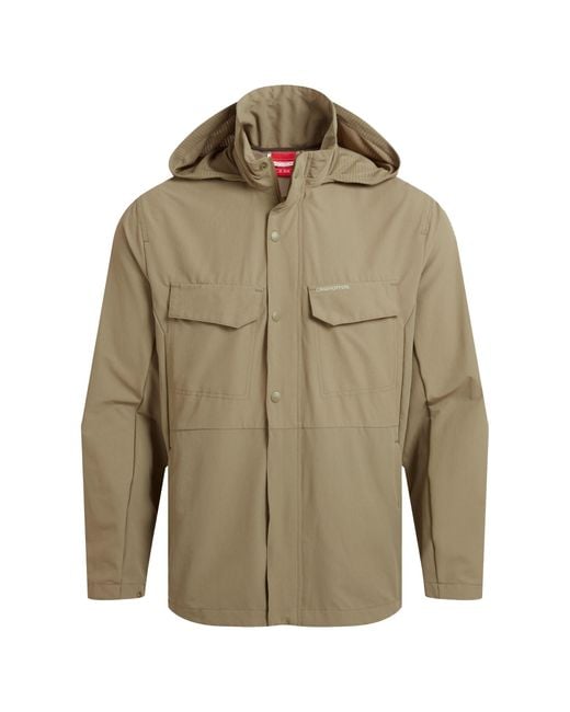 Craghoppers Green Younes Nosilife Jacket (Cardamom) for men