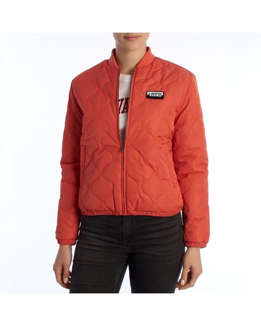 Vans Boom Boom Vi Vn0a4scmpr1 Bomberjack Voor in het Red