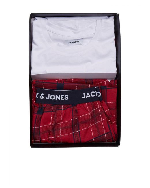 Jack & Jones White Pyjamas Loungewear Set for men