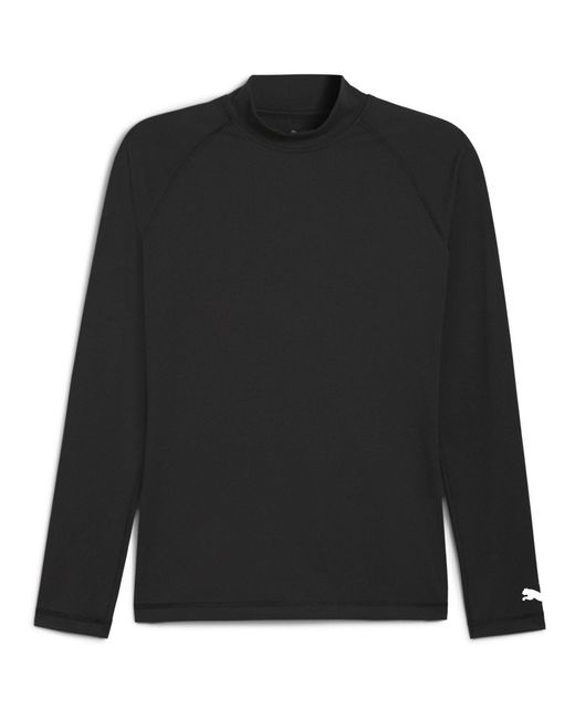 PUMA Black Cloudspun Tech Baselayer Top for men