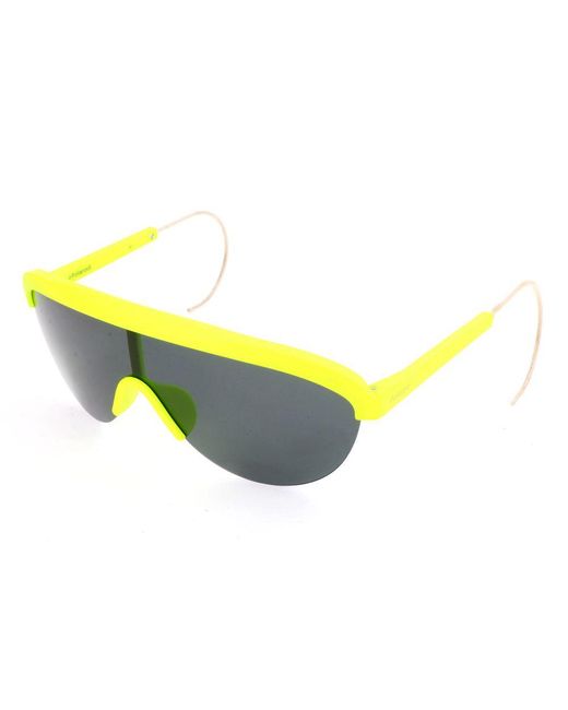 Polaroid Yellow Resin Sunglasses