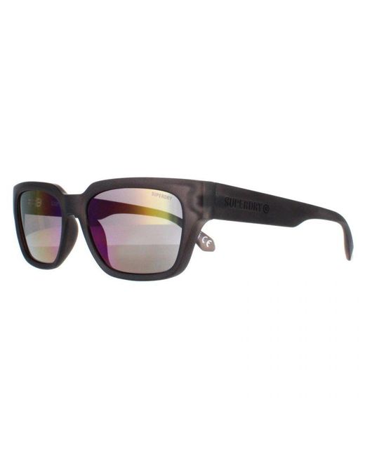 Superdry Brown Rectangle Flash Mirror 5004 for men
