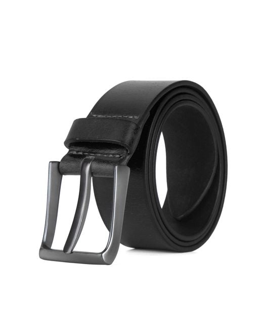 Woodland Leathers Black Belt, Leather For 1.5” Full Grain Premium for men